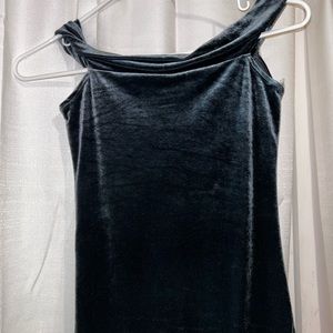 Never worn off shoulder teal bodysuit in a size medium.